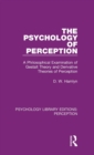 Image for The Psychology of Perception