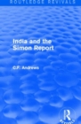 Image for Routledge Revivals: India and the Simon Report (1930)