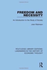 Image for Freedom and necessity  : an introduction to the study of society