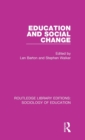 Image for Education and Social Change