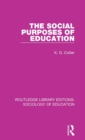 Image for The Social Purposes of Education