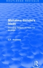 Image for Mahatma Gandhi&#39;s ideas  : including selections from his writings
