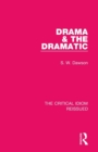 Image for Drama &amp; the dramatic