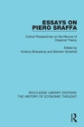 Image for Essays on Piero Sraffa  : critical perspectives on the revival of classical theory