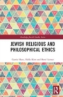 Image for Jewish religious and philosophical ethics