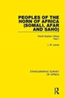 Image for Peoples of the Horn of Africa (Somali, Afar and Saho)