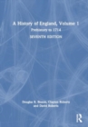 Image for A History of England, Volume 1