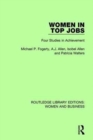 Image for Women in top jobs  : four studies in achievement