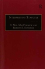 Image for Interpreting statutes  : a comparative study