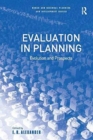 Image for Evaluation in planning  : evolution and prospects