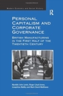 Image for Personal Capitalism and Corporate Governance