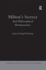 Image for Milton&#39;s Secrecy