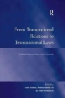 Image for From Transnational Relations to Transnational Laws
