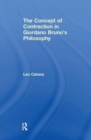 Image for The Concept of Contraction in Giordano Bruno&#39;s Philosophy