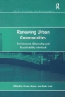 Image for Renewing Urban Communities