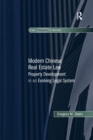 Image for Modern Chinese Real Estate Law : Property Development in an Evolving Legal System