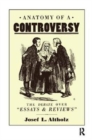 Image for Anatomy of a Controversy : The Debate over &#39;Essays and Reviews&#39; 1860-64
