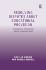 Image for Resolving Disputes about Educational Provision