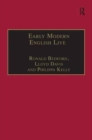 Image for Early Modern English Lives : Autobiography and Self-Representation 1500-1660