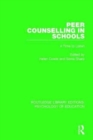 Image for Peer counselling in schools  : a time to listen