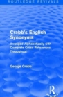 Image for Crabb&#39;s English synonyms