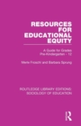 Image for Resources for educational equity  : a guide for grades