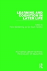 Image for Learning and Cognition in Later Life