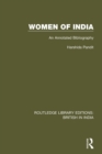 Image for Women of India  : an annotated bibliography