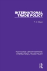 Image for International Trade Policy