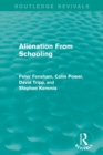 Image for Alienation From Schooling (1986)