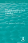 Image for Effective Assessment and the Improvement of Education