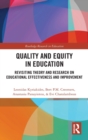Image for Quality and Equity in Education