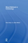 Image for Mixed Methods in Criminology