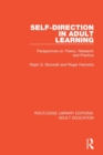 Image for Self-direction in adult learning  : perspectives on theory, research and practice