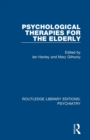 Image for Psychological Therapies for the Elderly