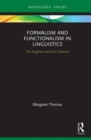 Image for Formalism and Functionalism in Linguistics