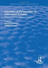 Image for International Perspectives on Information Systems