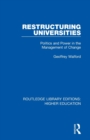Image for Restructuring Universities