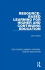 Image for Resource-Based Learning for Higher and Continuing Education