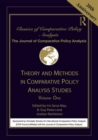 Image for Theory and Methods in Comparative Policy Analysis Studies : Volume One