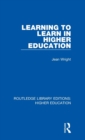 Image for Learning to Learn in Higher Education