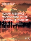 Image for Human resource management in the hospitality industry  : a guide to best practice