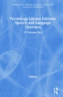 Image for Psychology Library Editions: Speech and Language Disorders