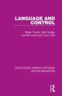 Image for Language and Control
