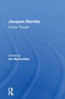 Image for Jacques Derrida  : critical thought