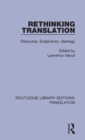 Image for Rethinking translation  : discourse, subjectivity, ideology