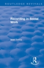 Image for Recording in social work
