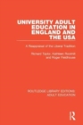 Image for University Adult Education in England and the USA