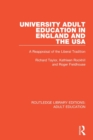 Image for University Adult Education in England and the USA