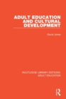 Image for Adult Education and Cultural Development